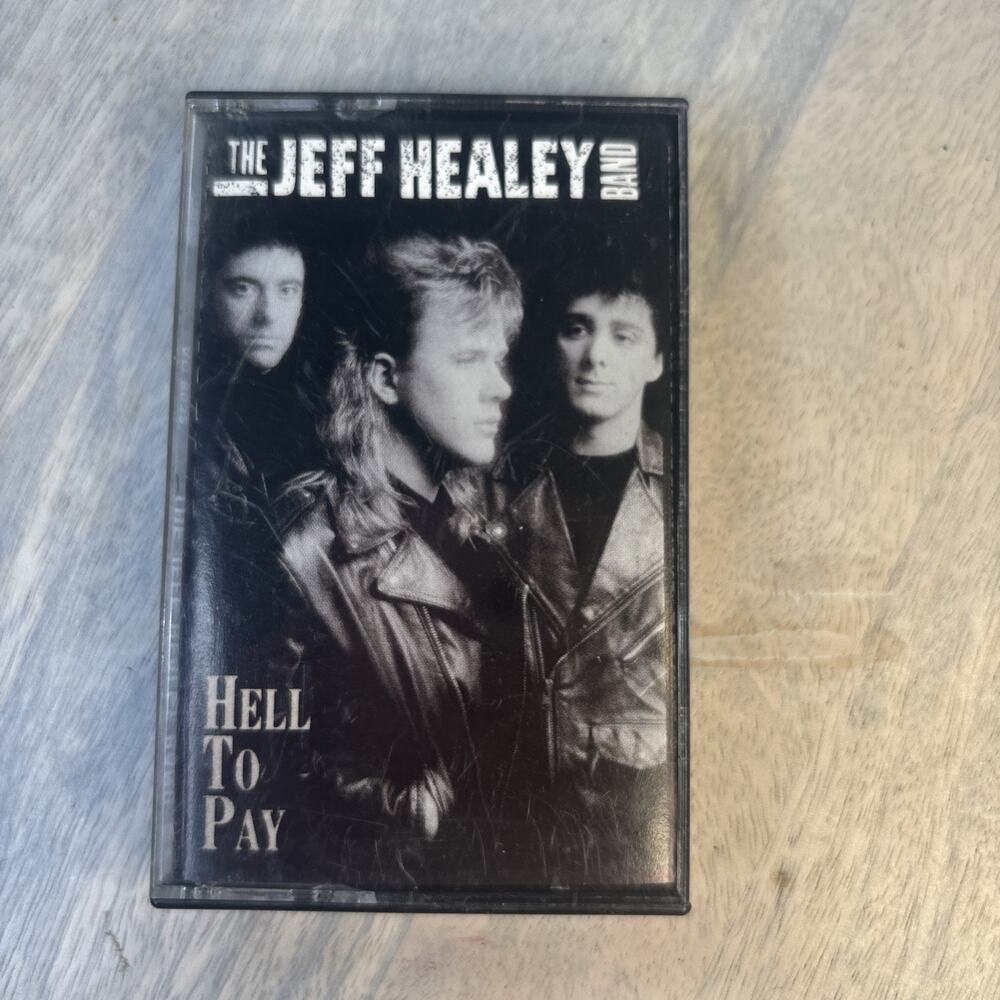 The Jeff Healey Band Hell To Pay Cassette Tape Vintage Blues Rock